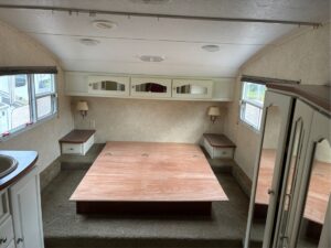 a mattress will be installed